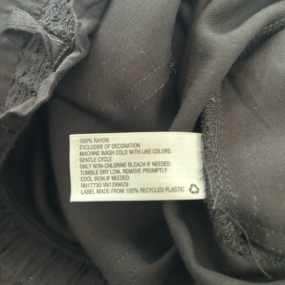 Knox Rose Women’s Black Joggers with Elastic Drawstring Waistband Size XXL - Picture 8 of 8